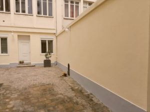 Rénovation peinture hall imeuble réfection porche Paris LEMAIRE PEINTURE RÉNOVATION