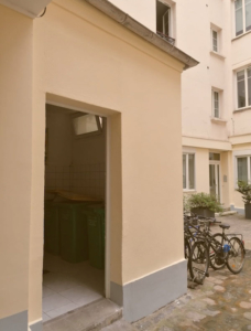 Rénovation peinture hall imeuble réfection porche Paris LEMAIRE PEINTURE RÉNOVATION
