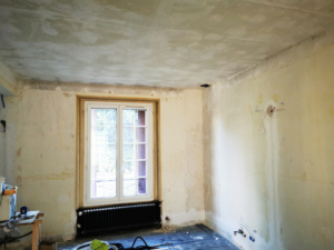 Rafraîchisssement intégral maison à Maisons-Alfort -Rénovation parquets peintures murs plafonds - Lemaire Peinture Rénovation