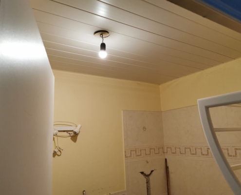 Rénovation salle-de-bain - Bry-sur-Marne-douche-italienne - Lemaire peinture renovation