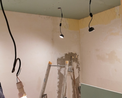 Rénovation salle-de-bain - Bry-sur-Marne-douche-italienne - Lemaire peinture renovation