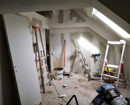 Rénovation, aménagement combles d'une maison à Le Perreux-sur-Marne par Lemaire Peinture Rénovation