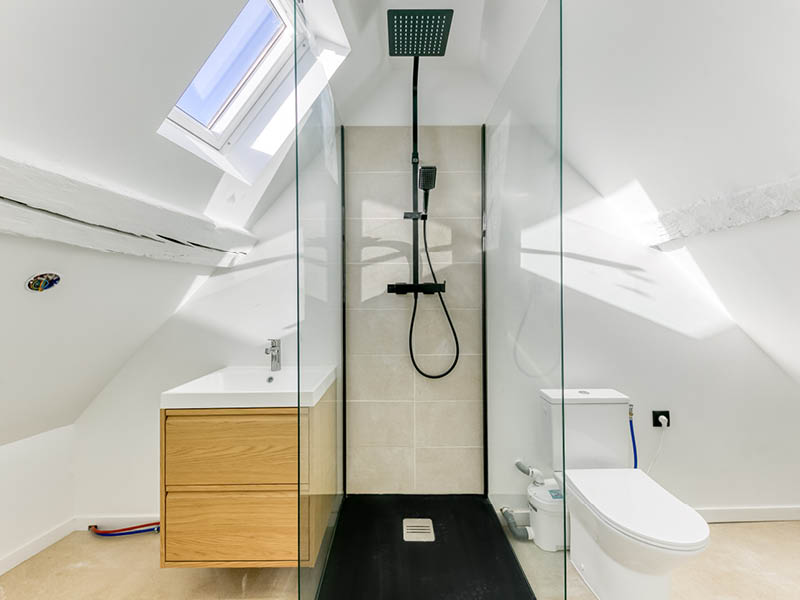 rénovation appartement combles Montévrain - lemaire-peinture-renovation